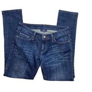 LEVIS Low Skinny 531‎ Ripped Distressed Jeans Sz 4 Short 4S